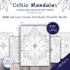Celtic Dreams: Mandala Coloring Book - Image 2