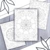 Cozy Mandala Patterns: Coloring Book - Image 2