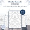 Cozy Mandala Patterns: Coloring Book - Image 7